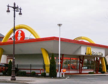 The former McDonald's at Broad and Carpenter streets
