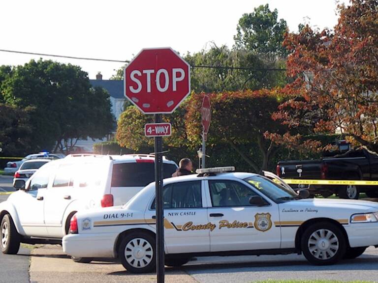 New Castle Delaware police car