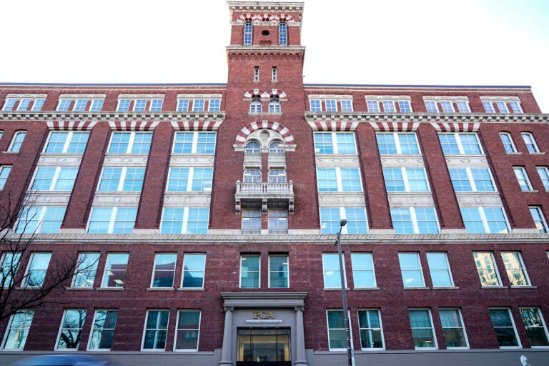 The exterior of the Philadelphia Corporation for Aging building