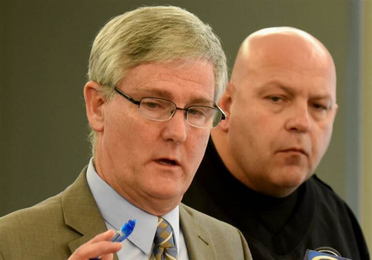 Beaver County District Attorney David Lozier. (Bob Donaldson/Post-Gazette via Spotlight PA)
