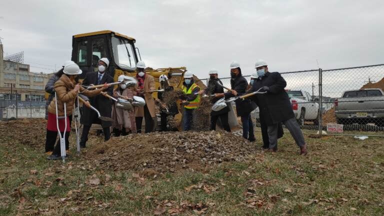 Official groundbreaking of 'Camino De Oro.' (Tom MacDonald/wtyy)