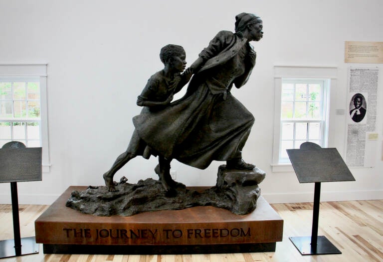 ''Journey to Freedom,'' by Wesley Wofford. (Emma Lee/WHYY)