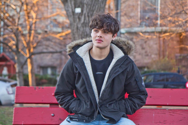 16-year-old Nicolas Montero wrote an op-ed about getting vaccinated for his school’s newspaper. (Kimberly Paynter/WHYY)