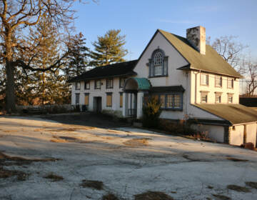 A building is shown at Cobbs Creek golf course