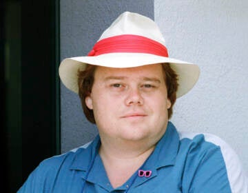 File photo: Comedian Louie Anderson appears in Los Angeles in July 1987.   (AP Photo/Douglas C. Pizac, File)