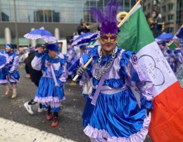 Mummers Parade 2022. (Tennyson Donyéa, WHYY)