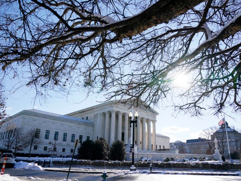 The Supreme Court heard challenges Friday to the Biden administration efforts to increase the nation's vaccination rate against COVID-19. (Evan Vucci/AP)
