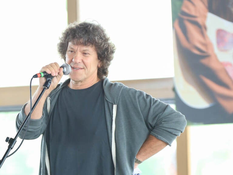 BETHEL, NY - AUGUST 18:  Michael Lang, co-creator of the Woodstock Music & Art Festival in 1969 attends the Richie Havens Memorial Celebration and Aerial Scattering of Ashes at Bethel Woods Art Center on August 18, 2013 in Bethel, New York.  (Photo by Charles Norfleet/Getty Images)