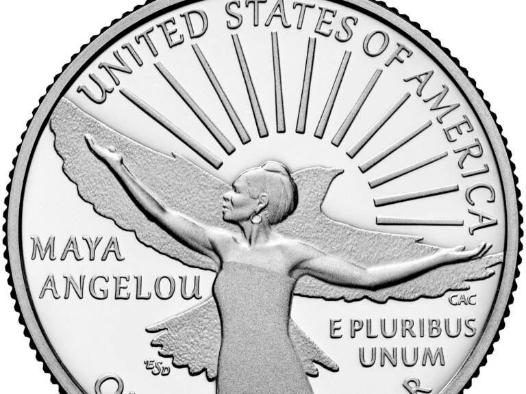 The Maya Angelou quarter is the first in the American Women Quarters Program, which will feature other prominent women in U.S. history. The other quarters in the series will begin rolling out later this year and through 2025, according to the U.S. Mint.
(Burwell and Burwell Photography/United States Mint image)