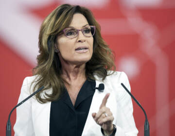 Former Alaska Gov. Sarah Palin's suit against The New York Times is expected to put a spotlight on the balance of free speech and defamation claims.
Cliff Owen/AP