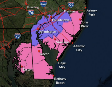 Winter storm warnings and advisories in effect for several counties throughout the Delaware Valley