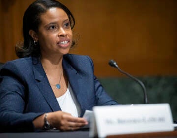 Chiquita Brooks-LaSure appears during a Senate Committee on Finance hearing