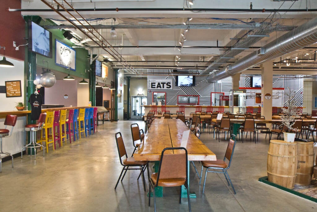 Inside Vittles food hall