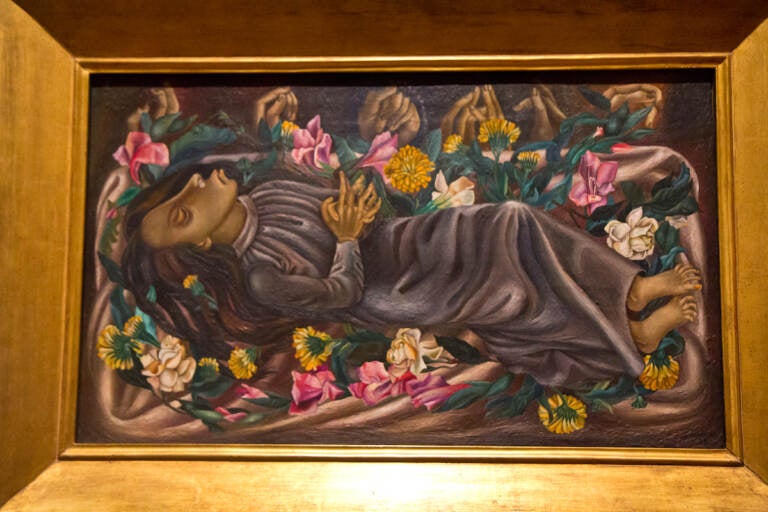 ''The Dead Girl,'' painting by artist Juan Soriano