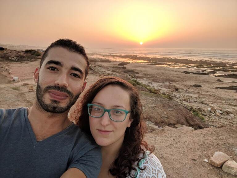 Meriem Abella and Amine Tino formed a long distance relationship after finding each other on Tinder. (Courtesy of Meriem Abella)