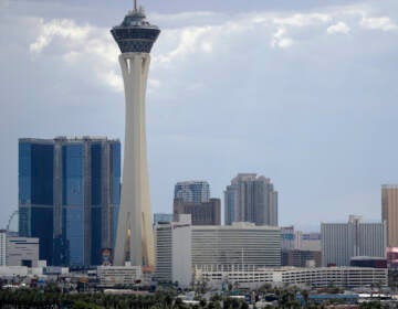 File photo: This Tuesday, Aug. 29, 2017, file photo shows the Las Vegas skyline.  (AP Photo/John Locher, File)