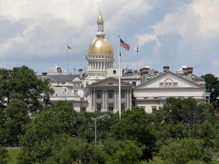 The New Jersey State House is seen in Trenton, N.J., Tuesday, June 27, 2017. (AP Photo/Seth Wenig)