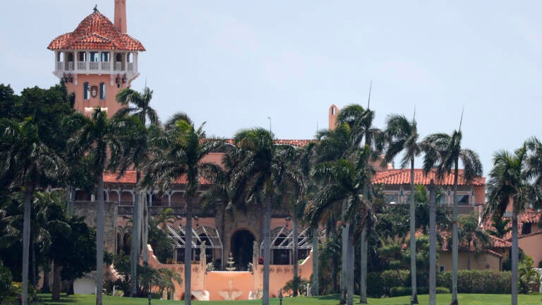 Attorney General Merrick Garland said the Justice Department is aware that classified material has been found on former President Trump's property in Mar-a-Lago. (Wilfredo Lee/AP)