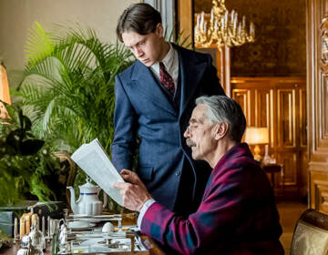 Jeremy Irons and George MacKay in Munich: The Edge of War