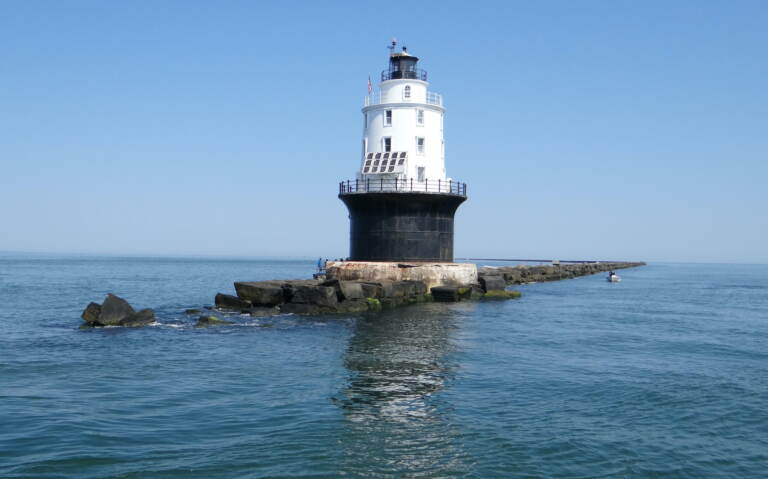 A lighthouse is pictured in 2021
