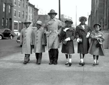 Children on Easter Sunday 1951