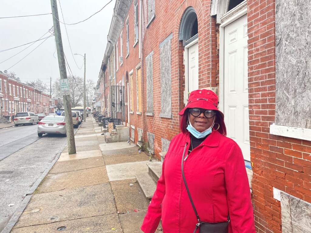 City Councilwoman Zanthia Oliver says it's about time to focus money and resources on the historic East Side. (Cris Barrish/WHYY)