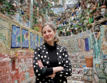 Emily Smith poses for a portrait at Philly's Magic Gardens