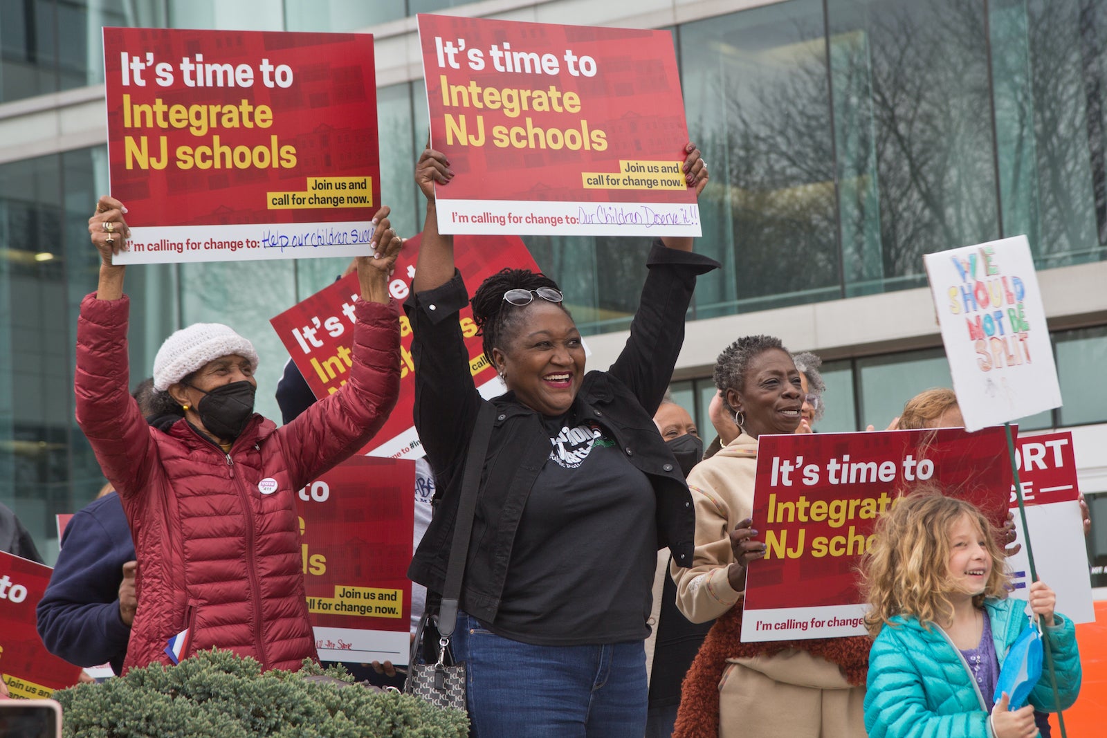 Rally to support desegregation of N.J. schools held in Trenton WHYY