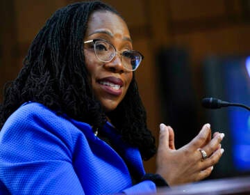 Supreme Court nominee Ketanji Brown Jackson testifies during her Senate Judiciary Committee confirmation hearing