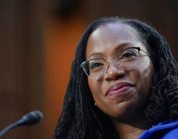 Supreme Court nominee Ketanji Brown Jackson testifies during her Senate Judiciary Committee confirmation hearing on Capitol Hill in Washington, Wednesday, March 23, 2022. (AP Photo/Alex Brandon)