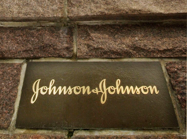 Johnson & Johnson Headquarters File photo: This file photo made July 19, 2002, shows the Johnson & Johnson corporate headquarters in New Brunswick, N.J. (AP Photo/Daniel Hulshizer, File)
