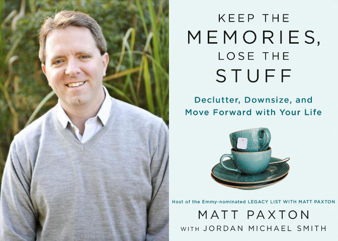 'Keep the Memories, Lose the Stuff' by Matt Paxton was released last month by publisher Portfolio. (Penguin Random House)