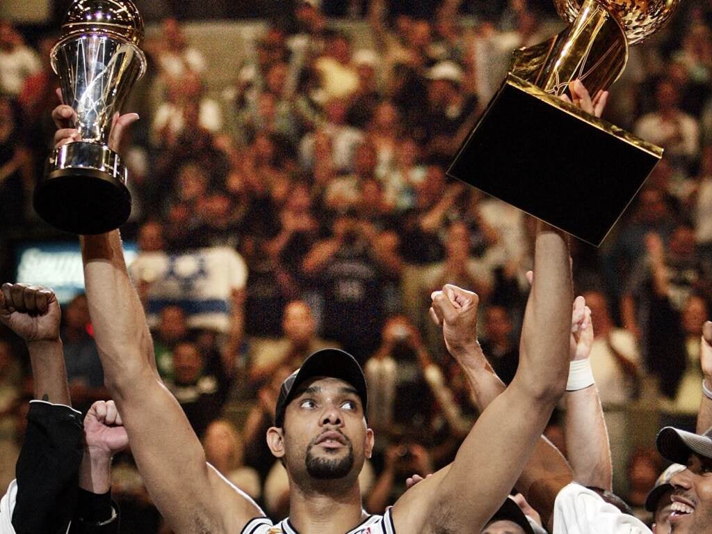 Tim Duncan San Antonio Spurs National Championship NBA