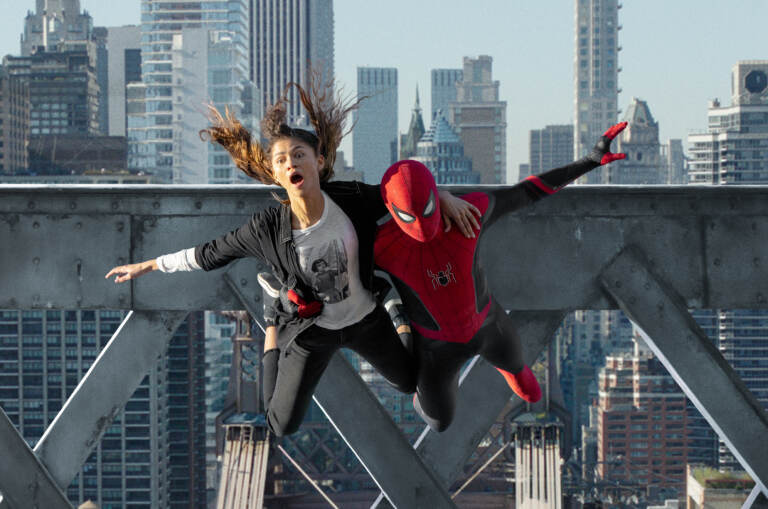 People of color were responsible for the majority of opening-weekend domestic ticket sales for big Hollywood hits such as Spider-Man: No Way Home enjoyed. (Matt Kennedy/Sony/Columbia Pictures)