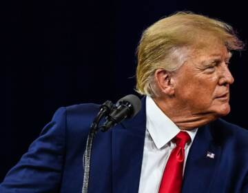 Former President Donald Trump speaks at the Conservative Political Action Conference