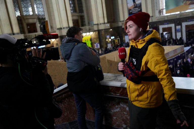 Russia Attacks Ukraine Journalists report from Kyiv