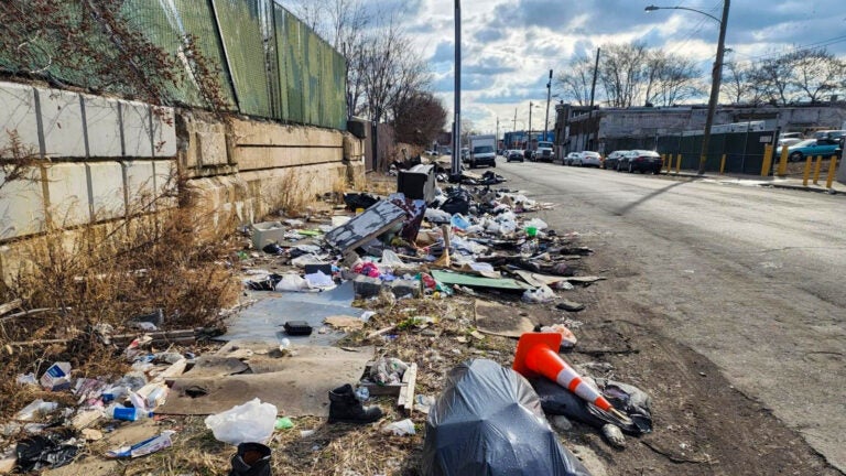 Dumping at Fairhill and Annsbury streets