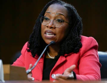 Supreme Court nominee Ketanji Brown Jackson testifies during her Senate Judiciary Committee confirmation hearing