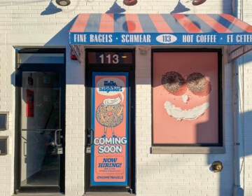 Kismet Bagels' soon-to-open shop at 113 E. Girard Ave. in Fishtown JACOB COHEN