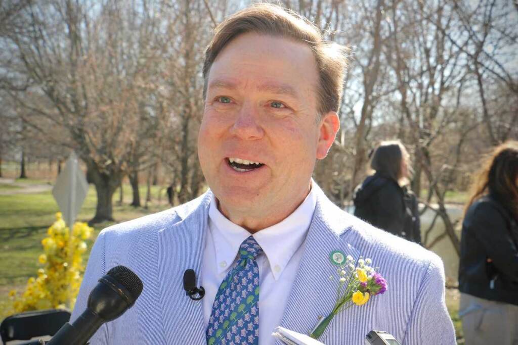 Sam Lemheney is chief of shows for the Pennsylvania Horticultural Society.