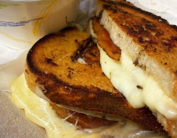 Cooper Sharp grilled cheese