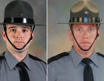 Troopers Martin Mack and Branden Sisca