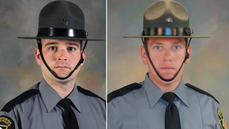 Troopers Martin Mack and Branden Sisca