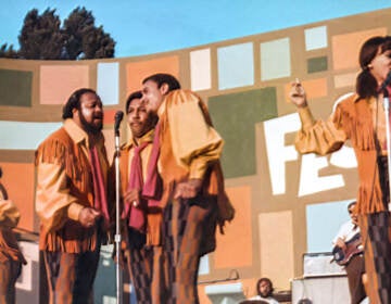 The 5th Dimension performing at the Harlem Cultural Festival in 1969.