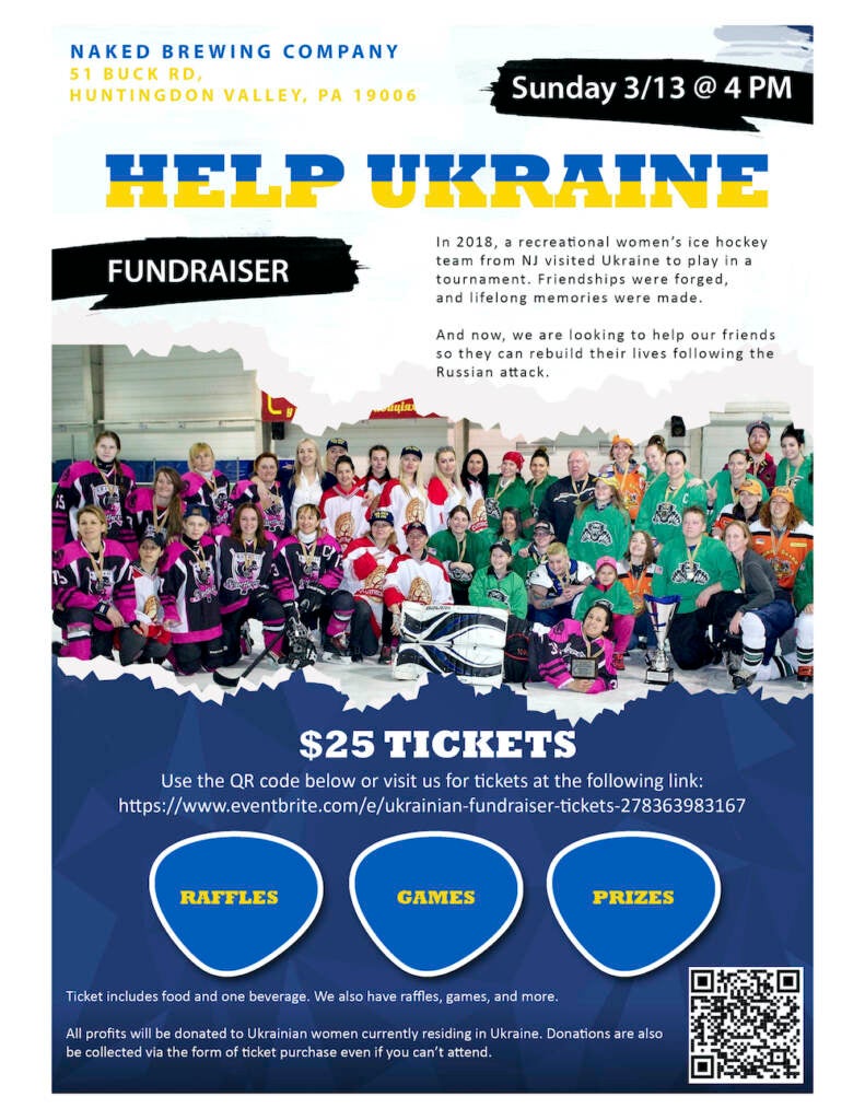 A New Jersey Jaguars fundraiser flyer