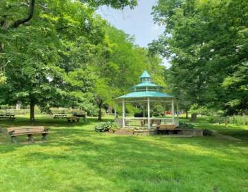 The gazebo at James A. Cisco Park in Springfield Township, Delaware County. (Springfield Township)