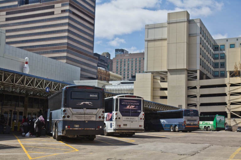 Philadelphia’s Greyhound bus depot at 10th and Filbert streets