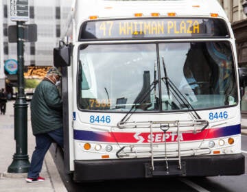 Many SEPTA riders said they’d continue to wear a mask without a mandate in place in Philadelphia. (Kimberly Paynter/WHYY)