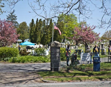 Members of the Pottstown community participated in a community clean-up and art fair on April 30, 2022. (Kimberly Paynter/WHYY)