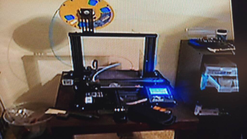 Picture of a 3D printer